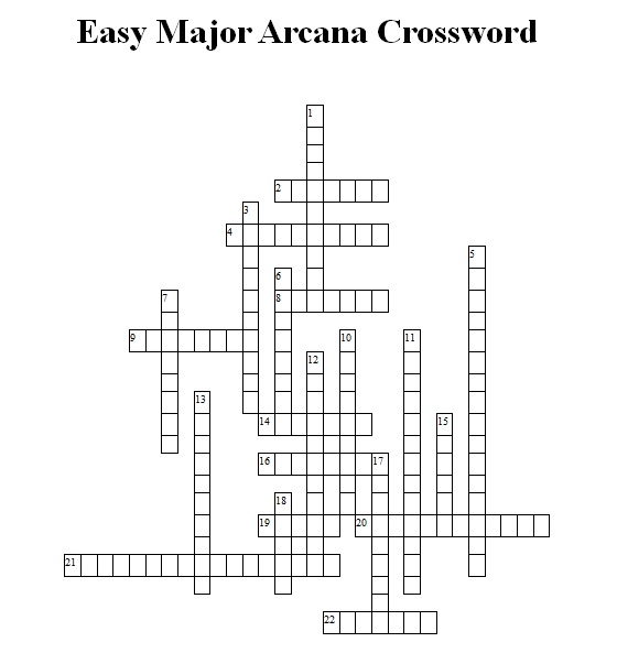 Tarot Crossword